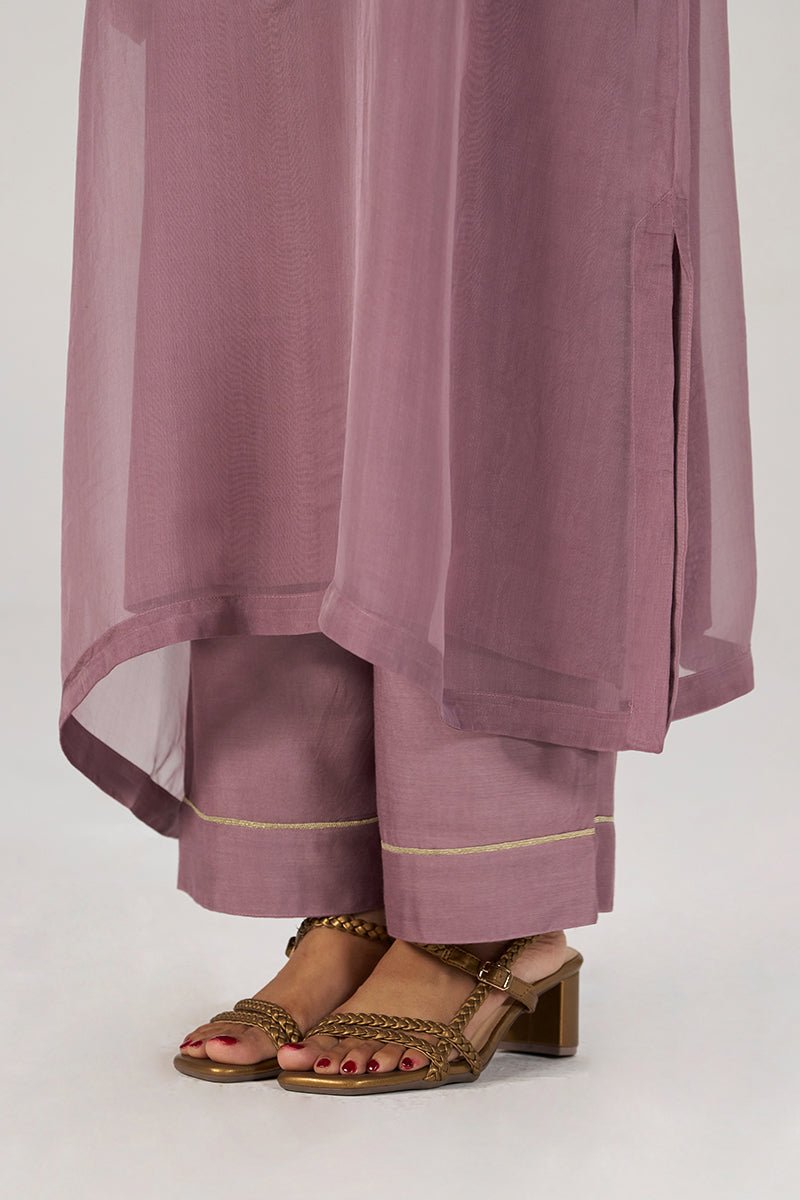 Deep Orchid Haze Festive Co-ord Set - Ganga Fashions