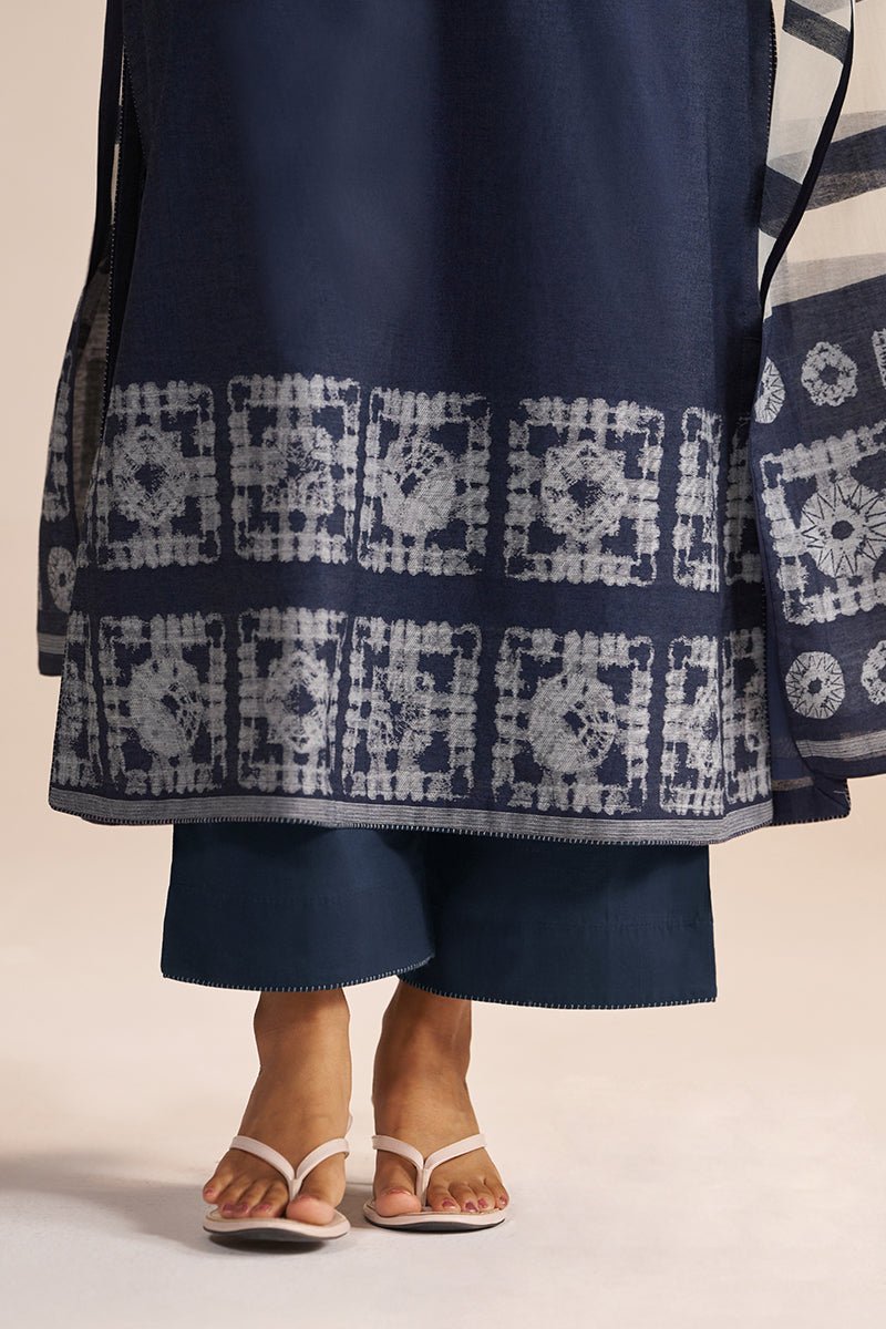 Denim Blue Kurta Set - Ganga Fashions
