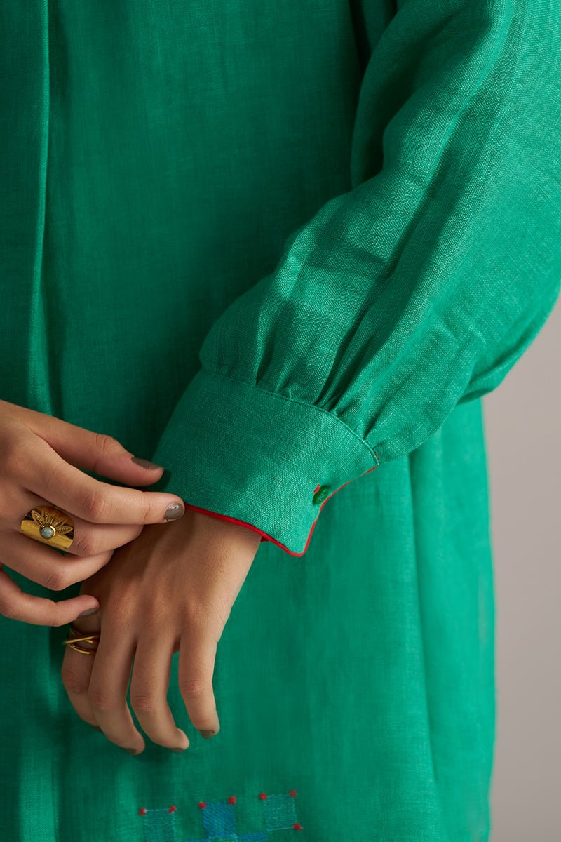 Simply Green Linen Co-ord Set