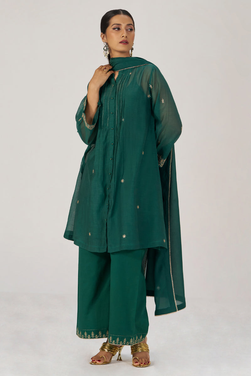 Eden Green Festive Kurta Set