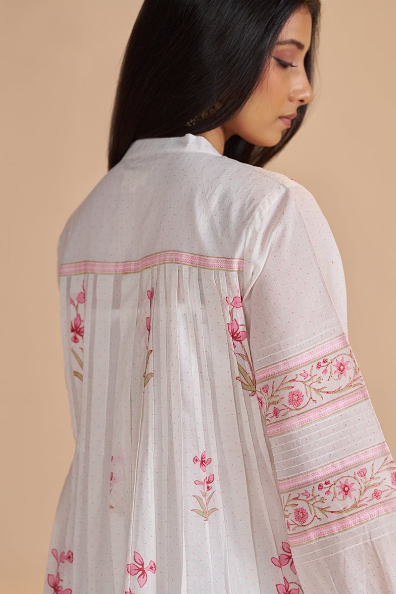 Swan Mul-Mul Light Festive Kurta Set - Ganga Fashions