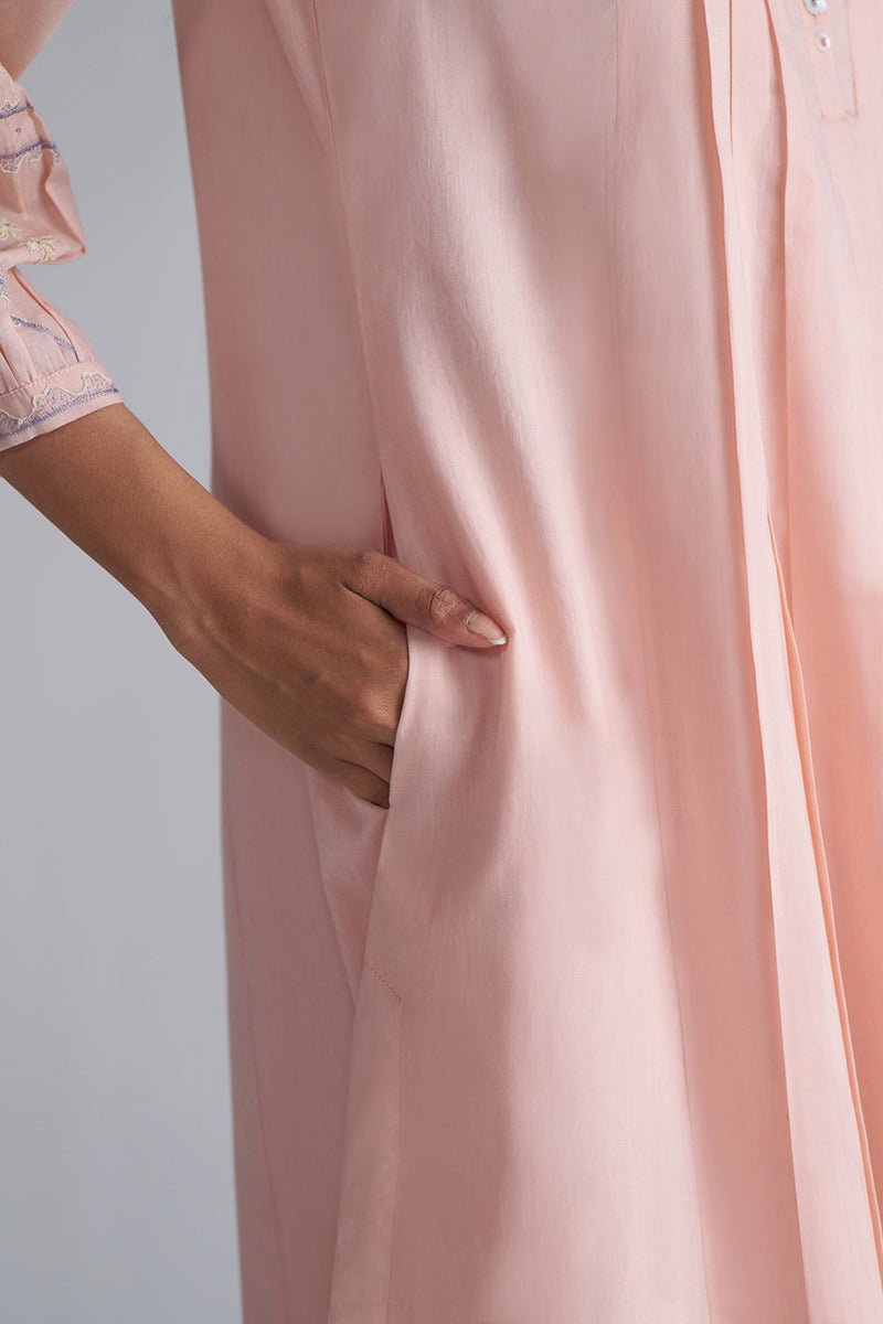 Baby Rose Quartz Mul-Mul Co-ord Set