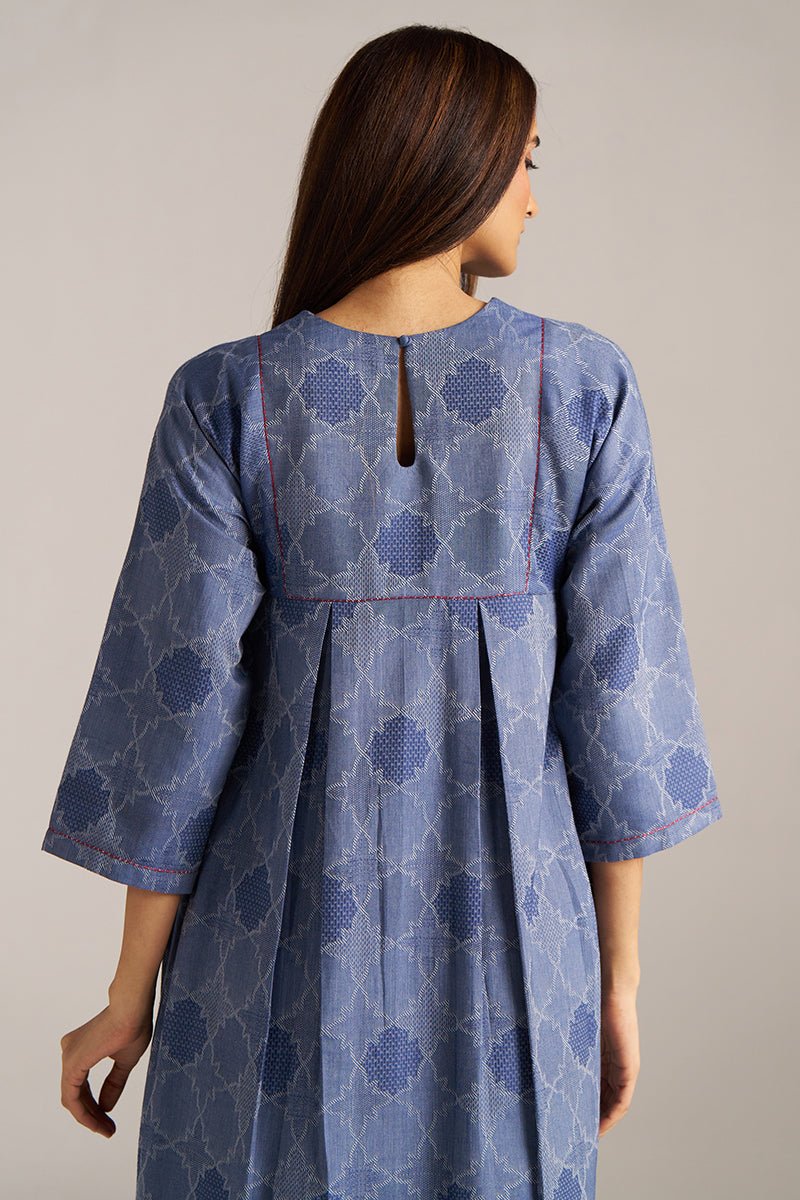Denim Blue Woven Co-ord Set