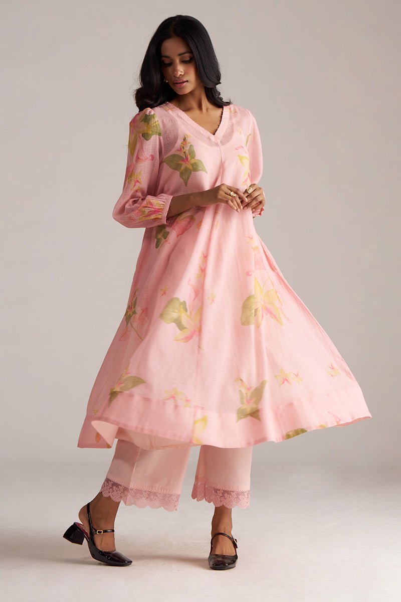 Powder Pink Kota Co-ord Set