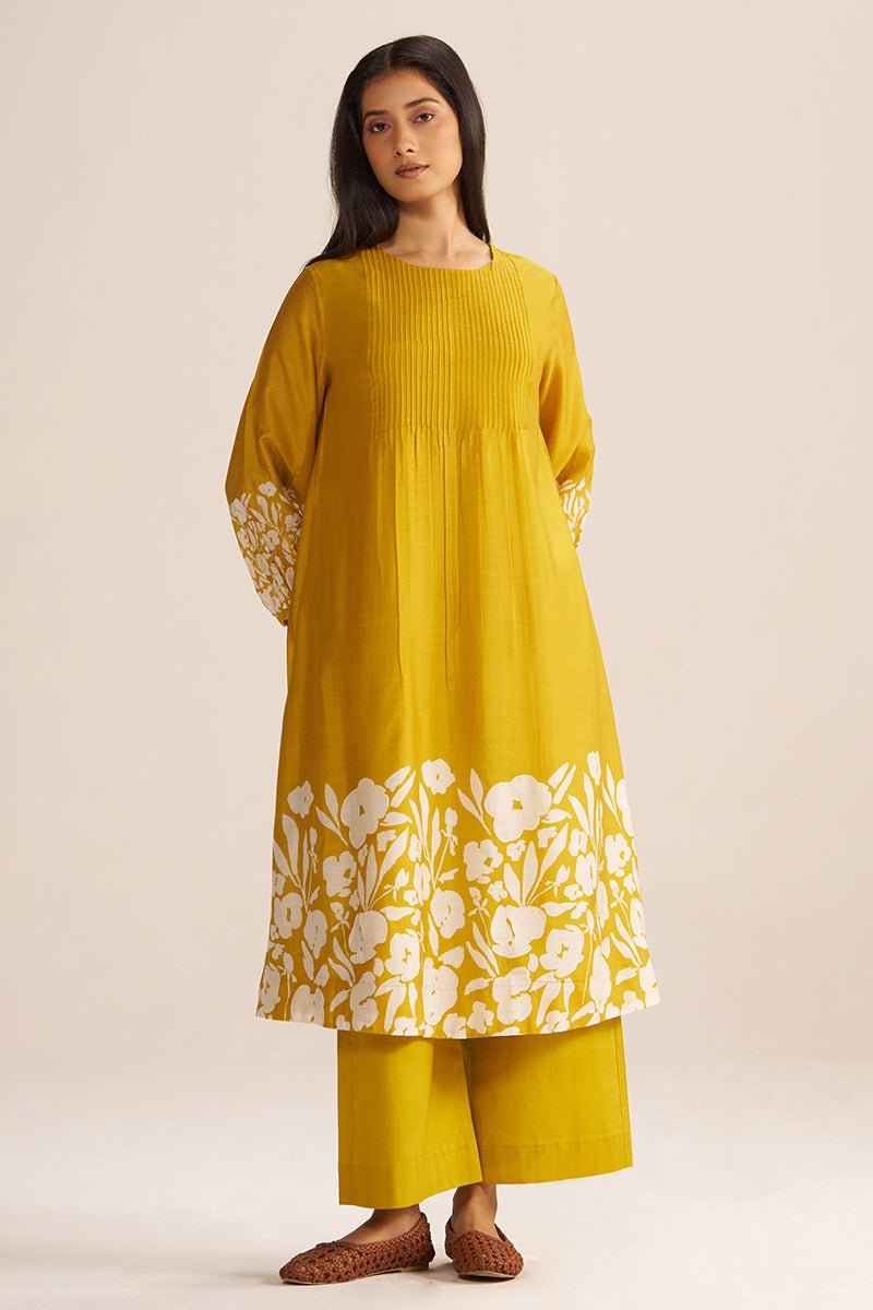 Mustard Yellow Co-ord Set - Ganga Fashions