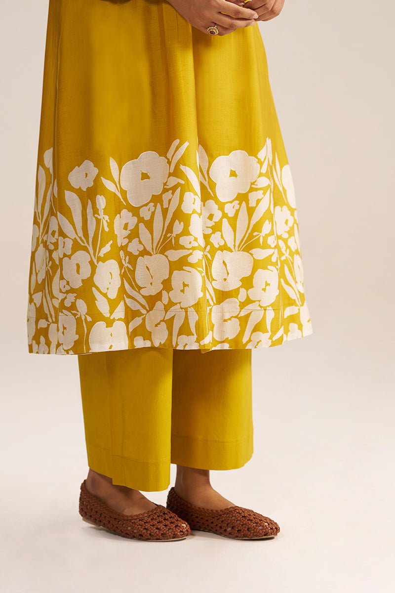 Mustard Yellow Co-ord Set - Ganga Fashions