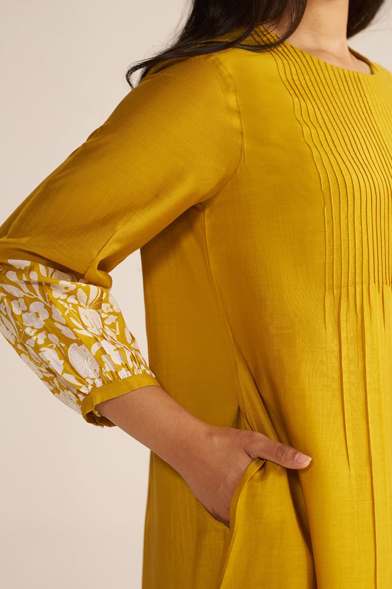 Mustard Yellow Co-ord Set - Ganga Fashions