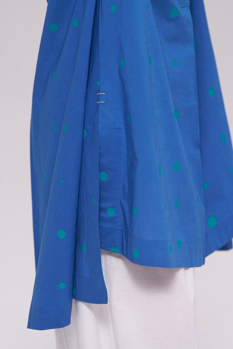Denim Blue Pure Cotton Co-ord Set