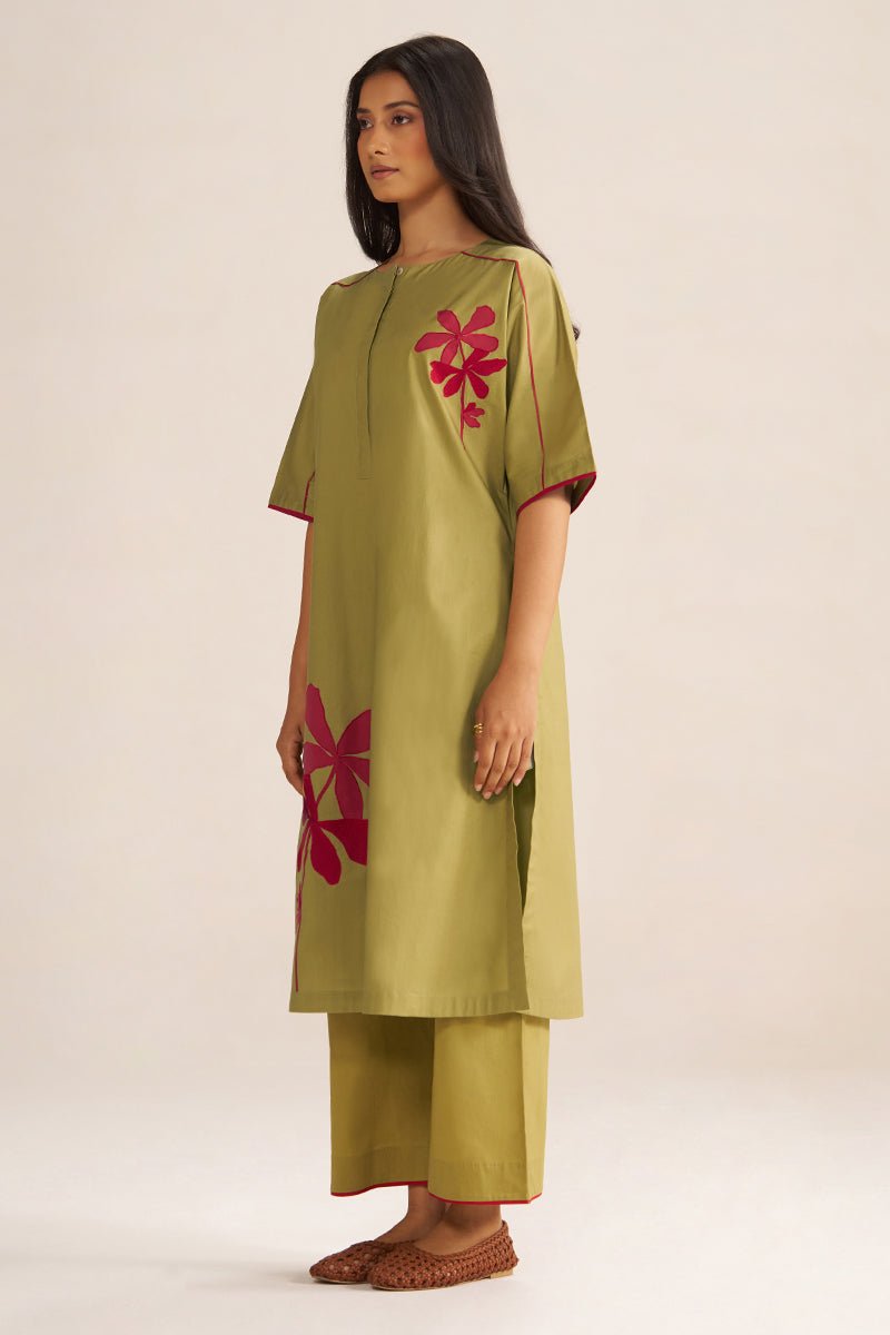 Burnished Gold Co-ord Set - Ganga Fashions