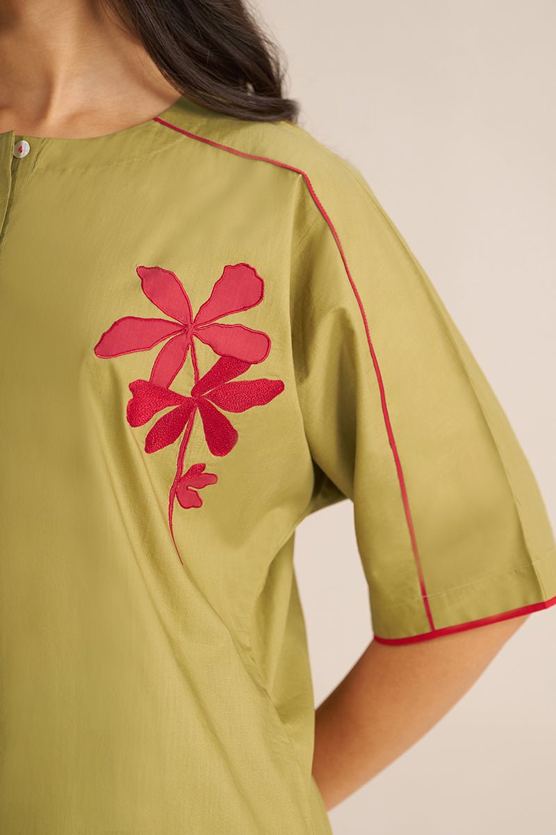 Burnished Gold Co-ord Set - Ganga Fashions