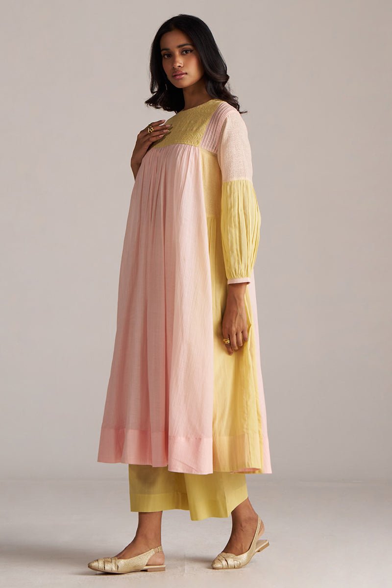 Dusty Citron and Powder Pink Co-ord Set