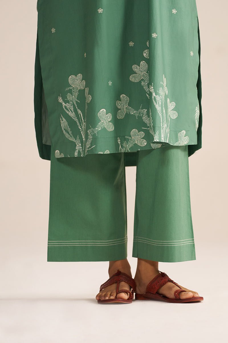 Pine Green Co-ord Set - Ganga Fashions