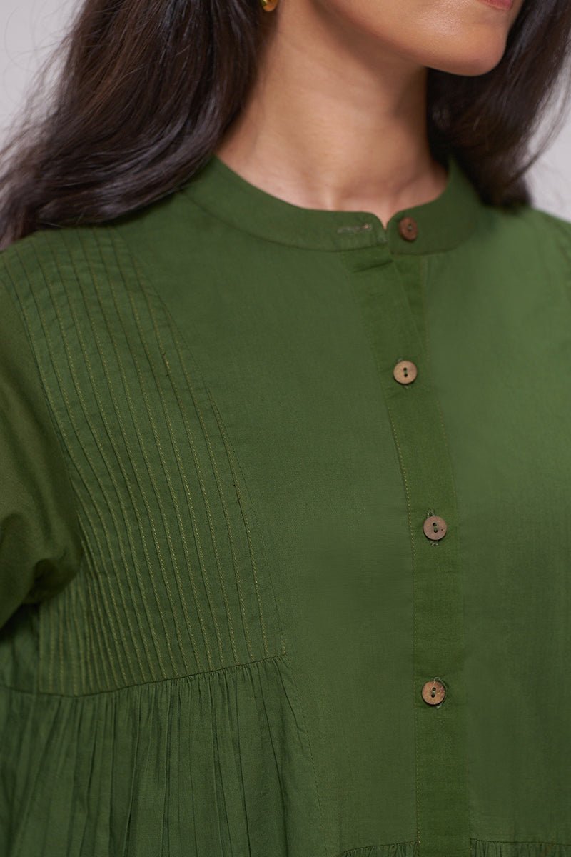 Vineyard Green Cotton Co-ord Set