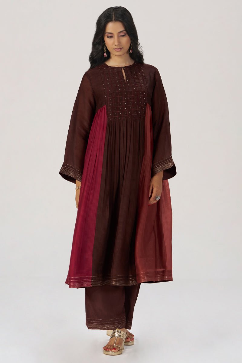 Coco and Berry Festive Co-ord Set - Ganga Fashions