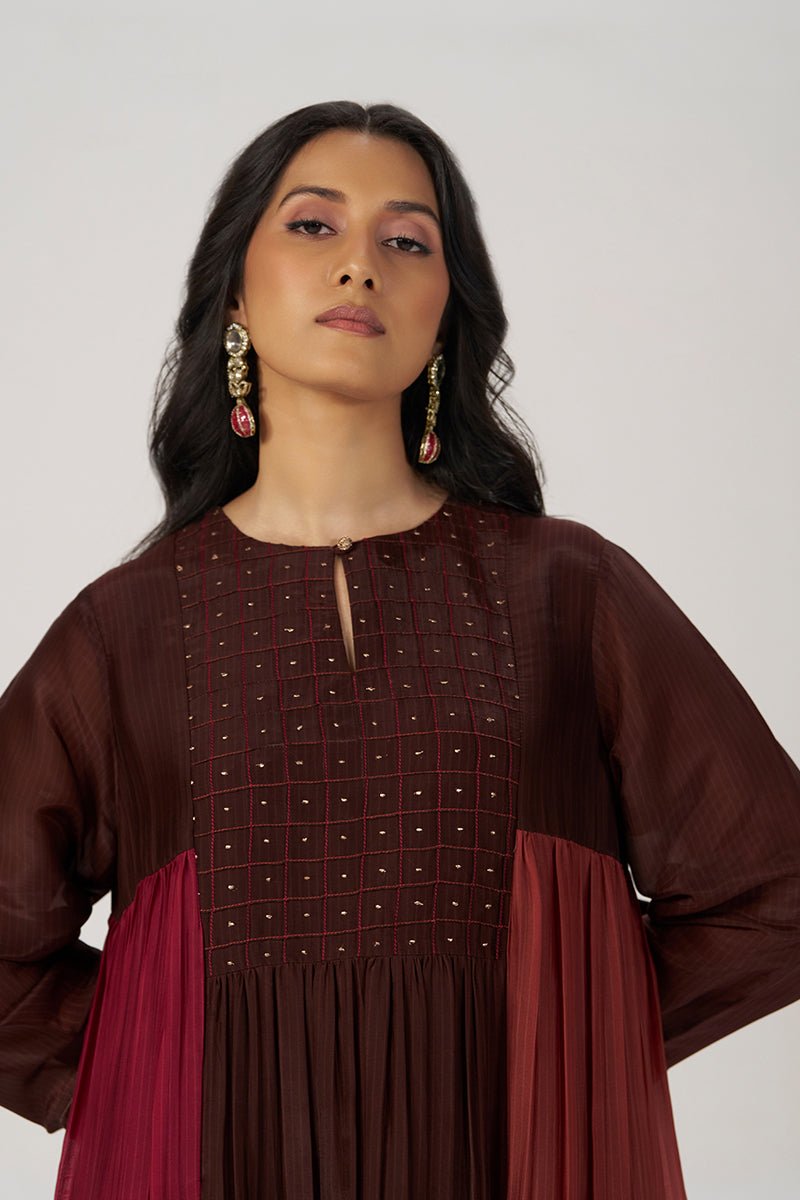 Coco and Berry Festive Co-ord Set - Ganga Fashions