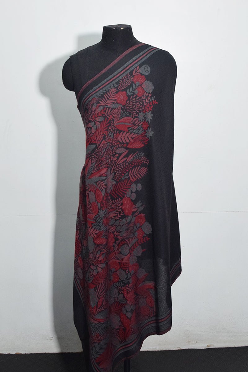 Pashmina Woven Jacquard Shawl C