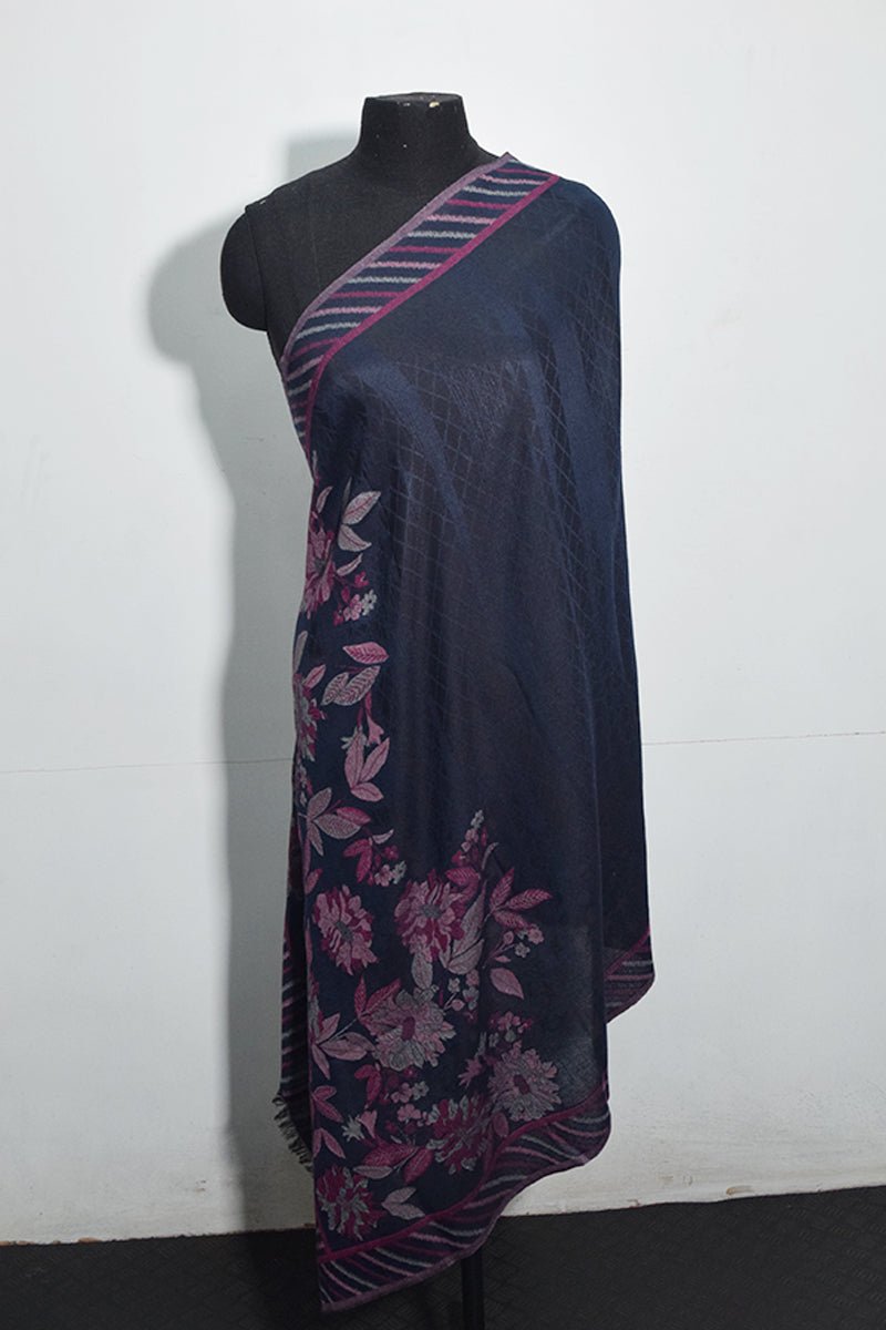 Pashmina Woven Jacquard Shawl C