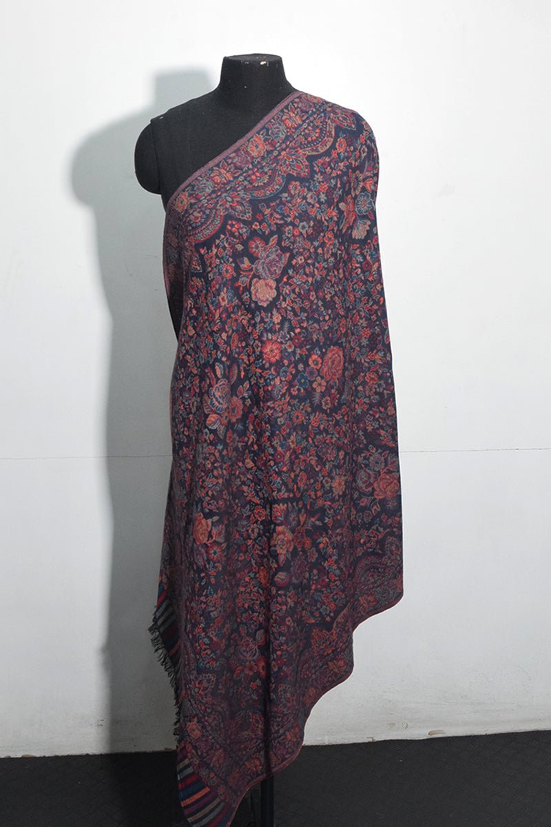 Pashmina Woven Jacquard Shawl D