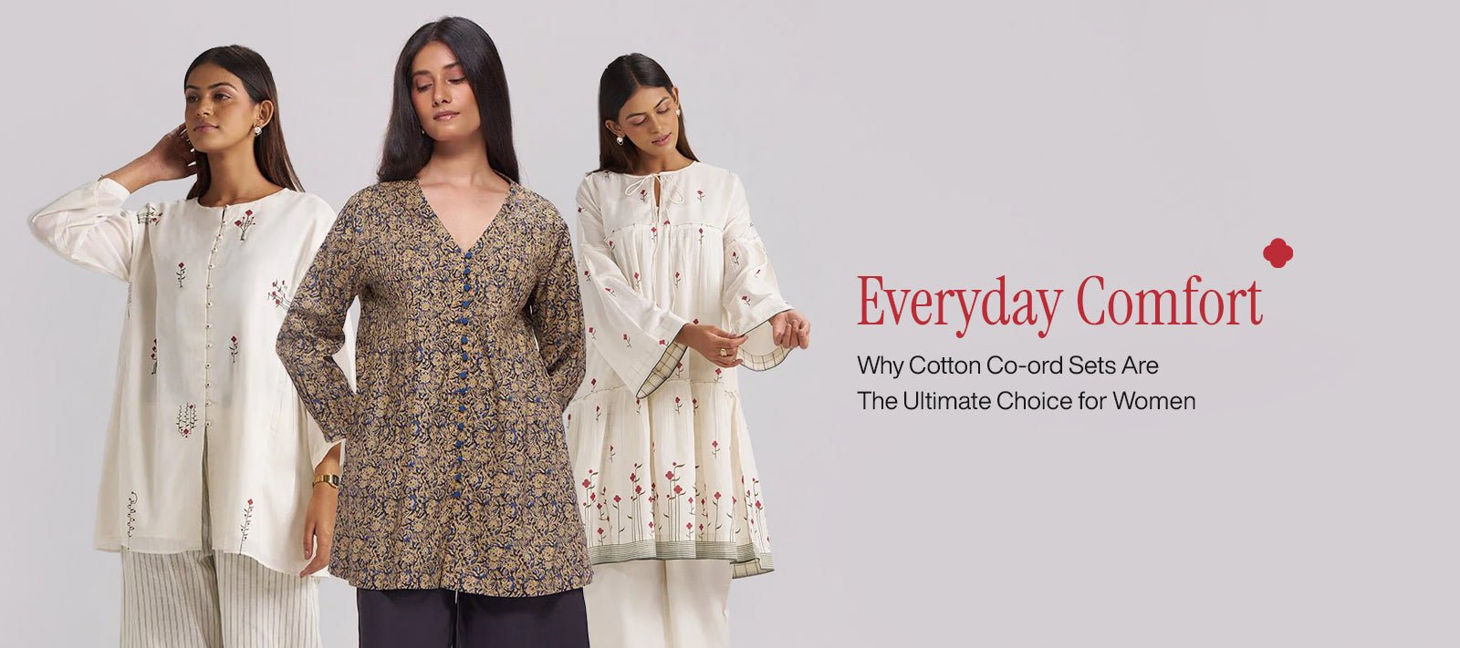 Everyday Comfort: Why Cotton Co-ord Sets Are the Ultimate Choice for Women - Ganga Fashions