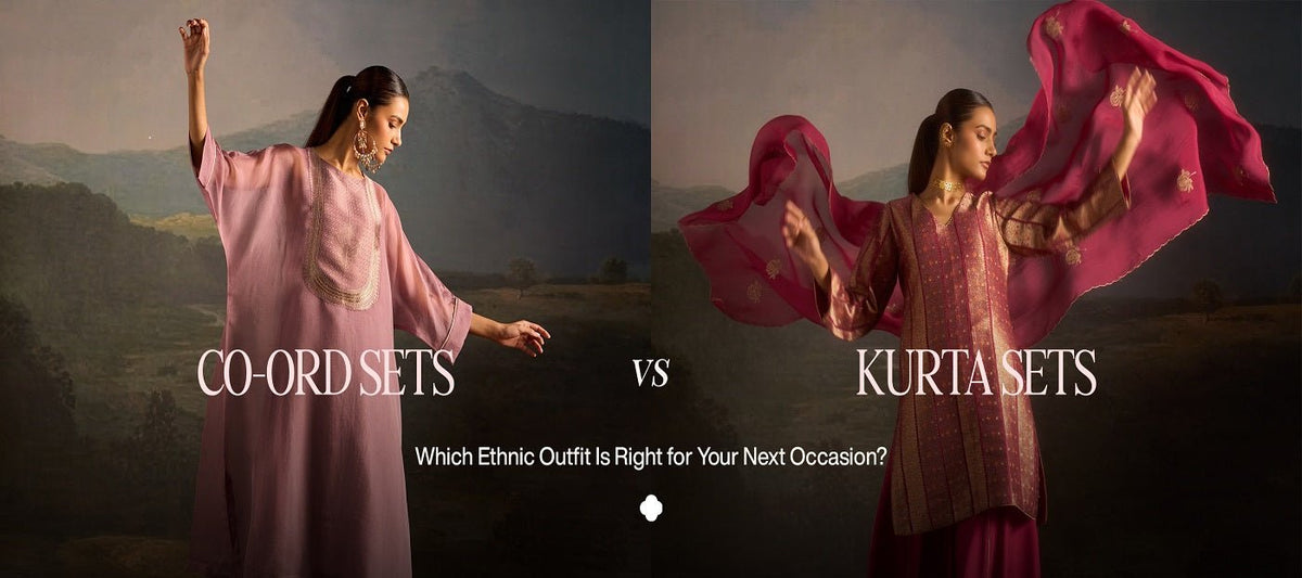 Co-ord Sets vs Kurta Sets: Which Ethnic Outfit Is Right for Your Next Occasion? - Ganga Fashions