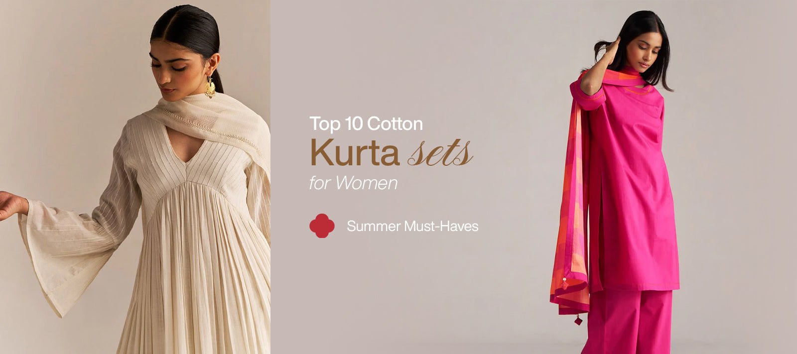 Top 10 Cotton Kurta Sets for Women