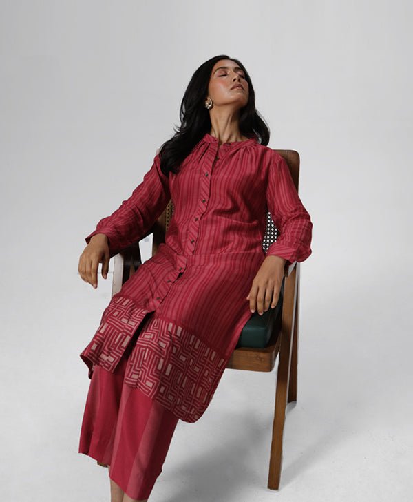 The Maze Collection: Designer Silk Co-ord Sets & Kaftan Sets | Ganga Fashions