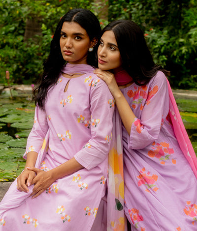 Bougainvillea Collection: Cotton Printed Salwar Suits | Ganga Fashions
