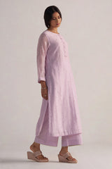 Winsome Orchid Pure Chanderi Co-ord Set