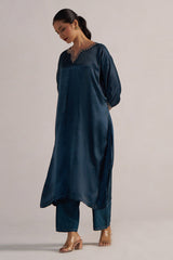 Deep Teal Festive Co-ord Set