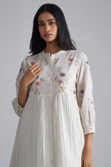 Ivory Mul-Mul Co-ord Set