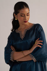 Deep Teal Festive Co-ord Set