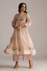 Peach Dust Kota Co-ord Set