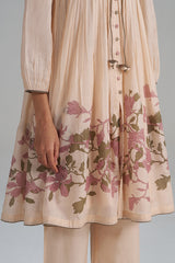 Baby Peach Mul-Mul Co-ord Set