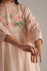 Peach Dust Kota Co-ord Set