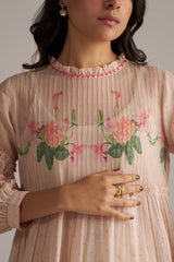 Peach Dust Kota Co-ord Set