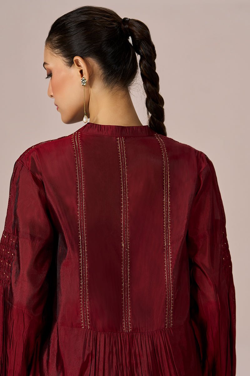 Rhubarb Festive Co-ord Set - Ganga Fashions