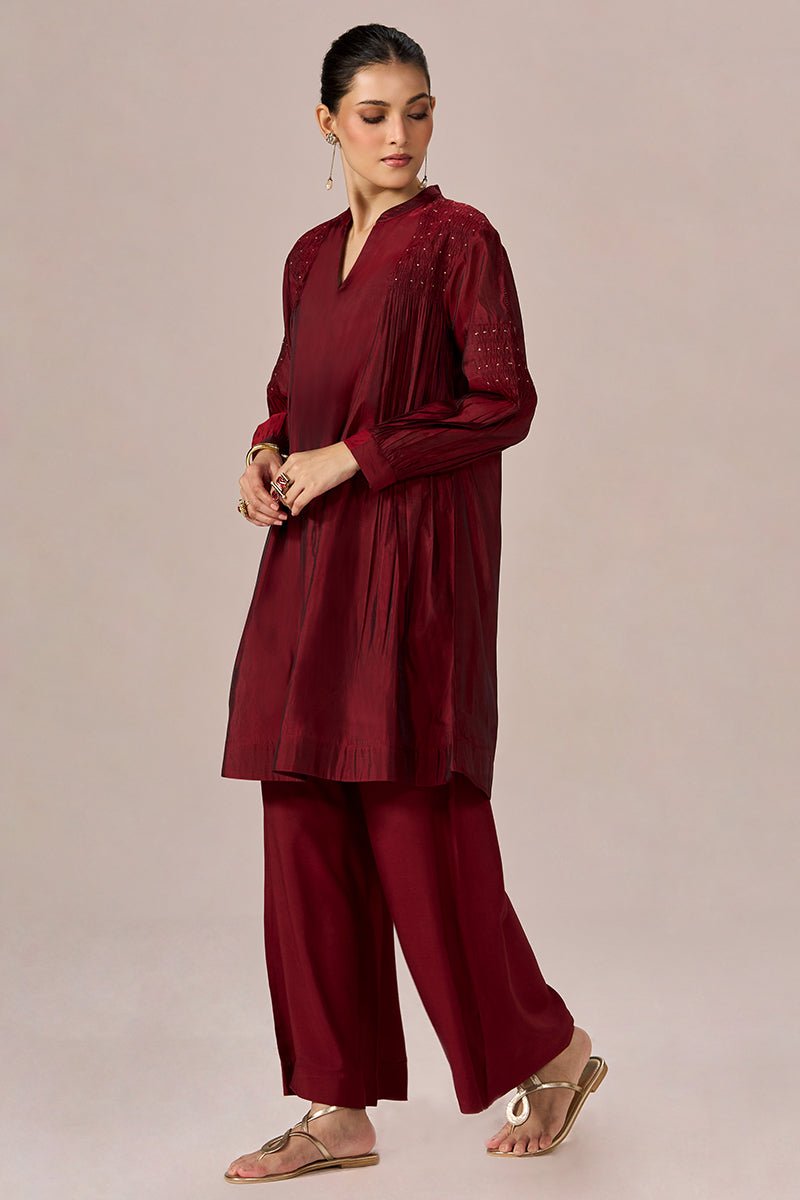 Rhubarb Festive Co-ord Set - Ganga Fashions