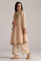 Macadamia Kota Silk Co-ord Set