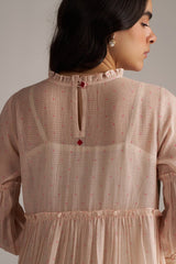 Peach Dust Kota Co-ord Set