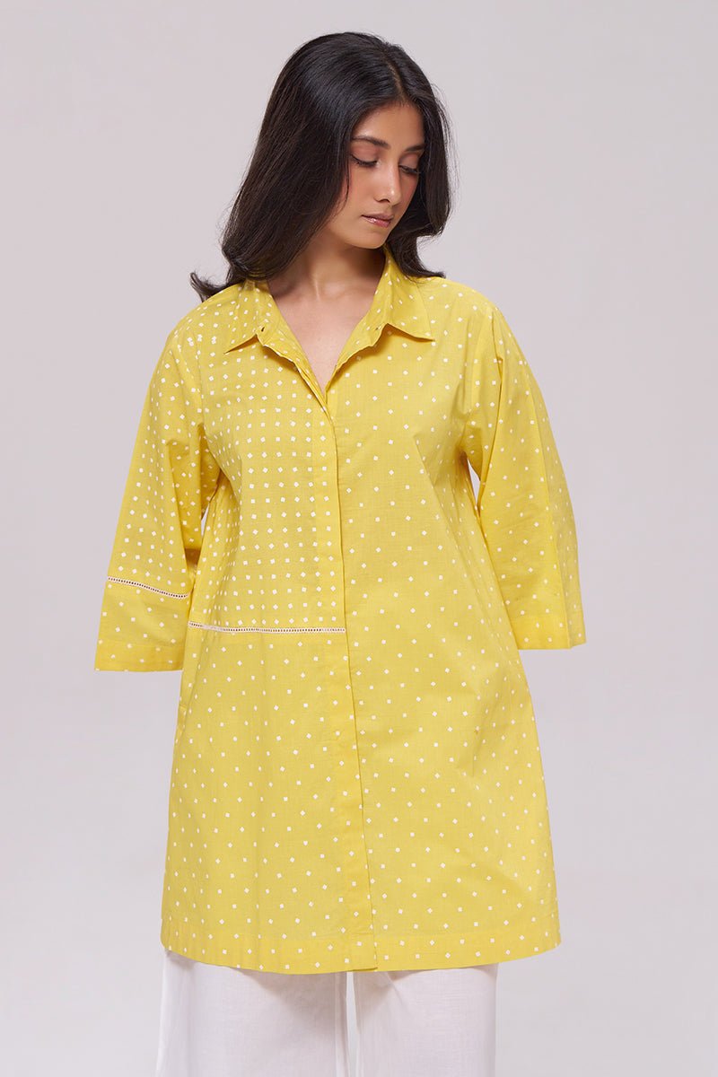 Sunny Yellow Cotton Co-ord Set