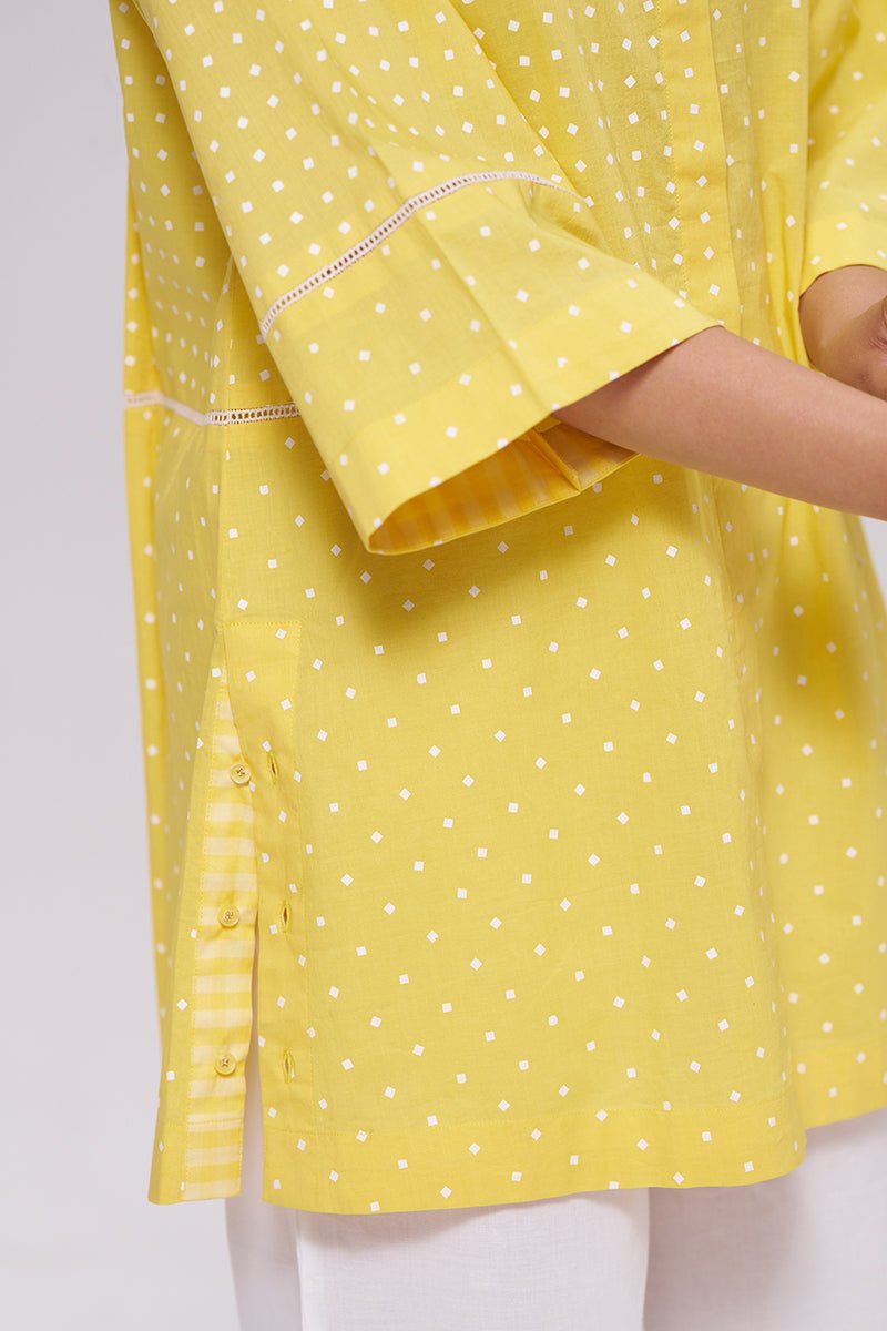 Sunny Yellow Cotton Co-ord Set