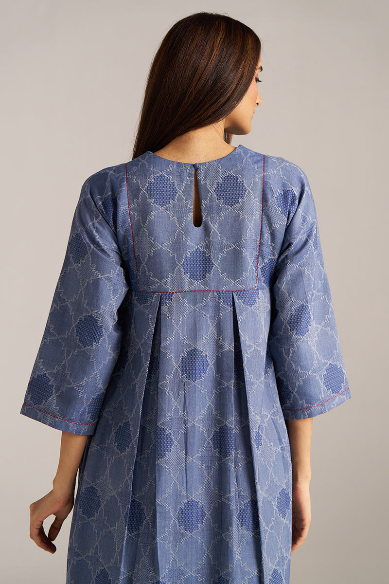 Denim Blue Woven Co-ord Set