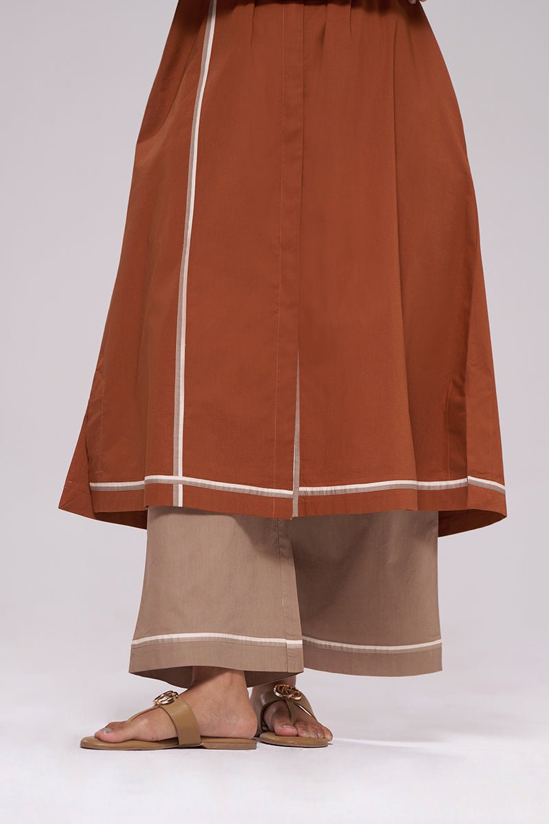 Bombay Brown and Travertine Cotton Co-ord Set