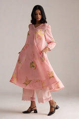 Powder Pink Kota Co-ord Set