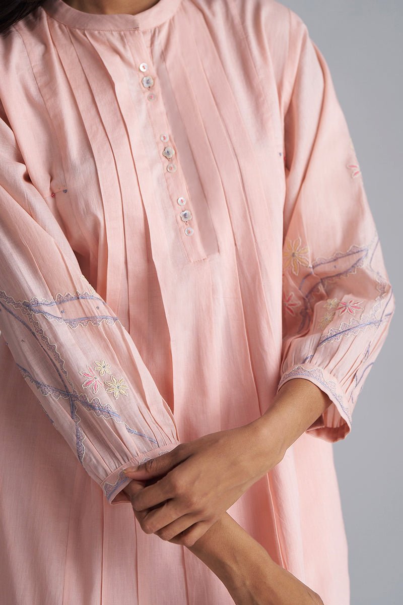Baby Rose Quartz Mul-Mul Co-ord Set