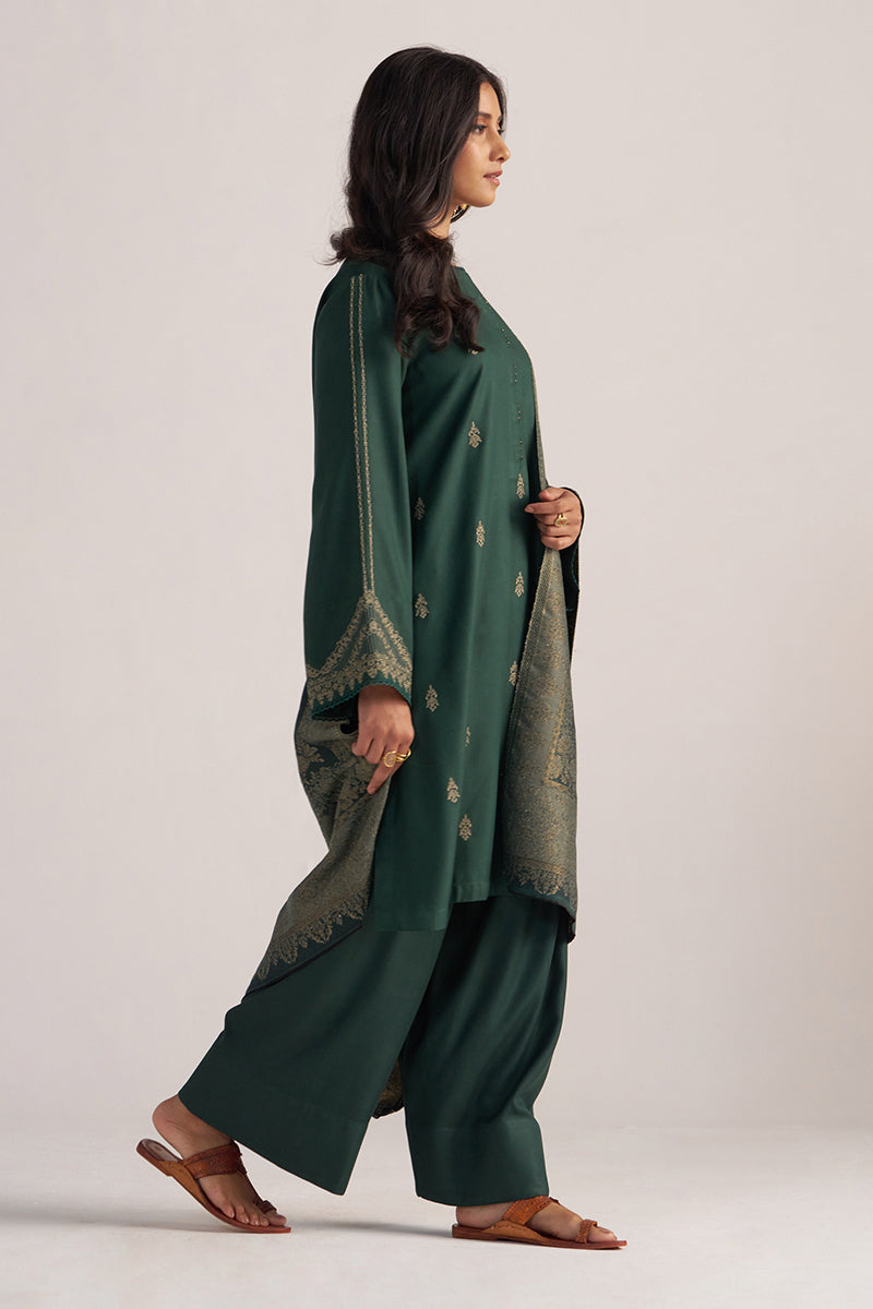 Pine Grove Pashmina Kurta Set