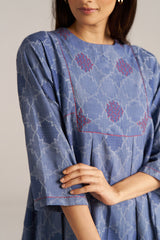Denim Blue Woven Co-ord Set
