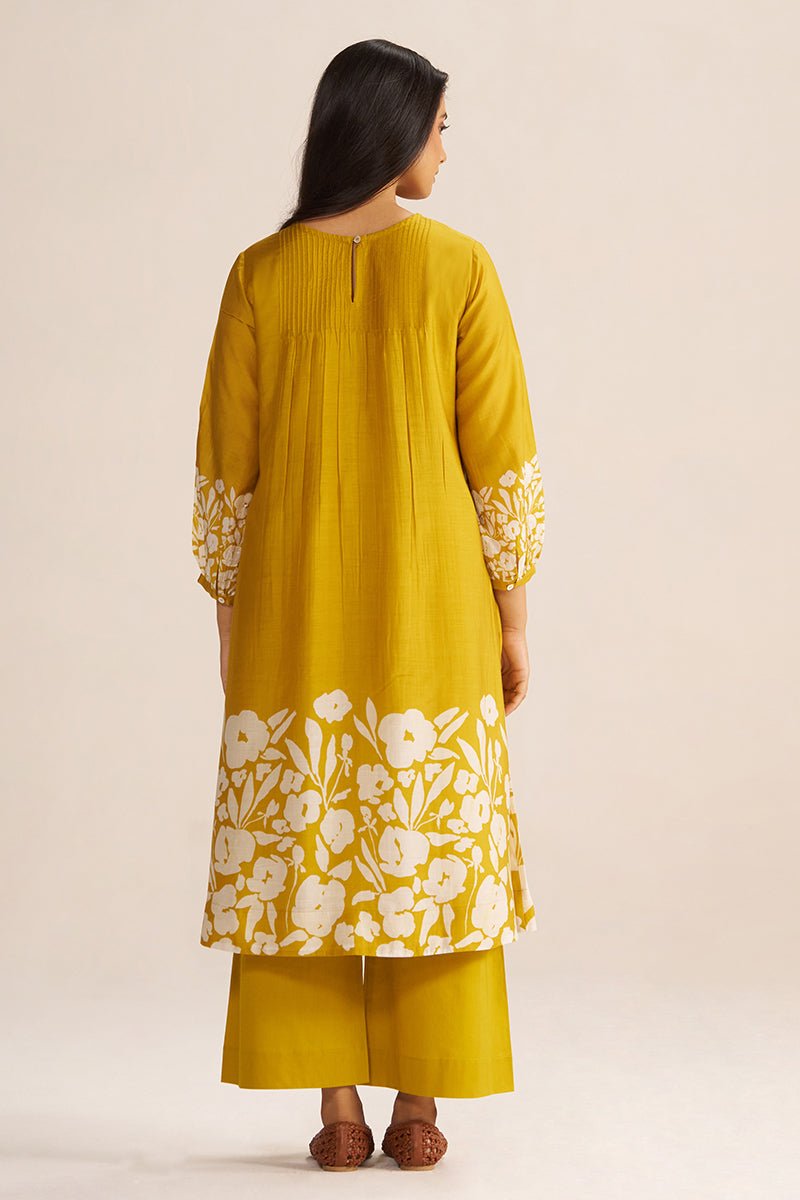 Mustard Yellow Co-ord Set - Ganga Fashions