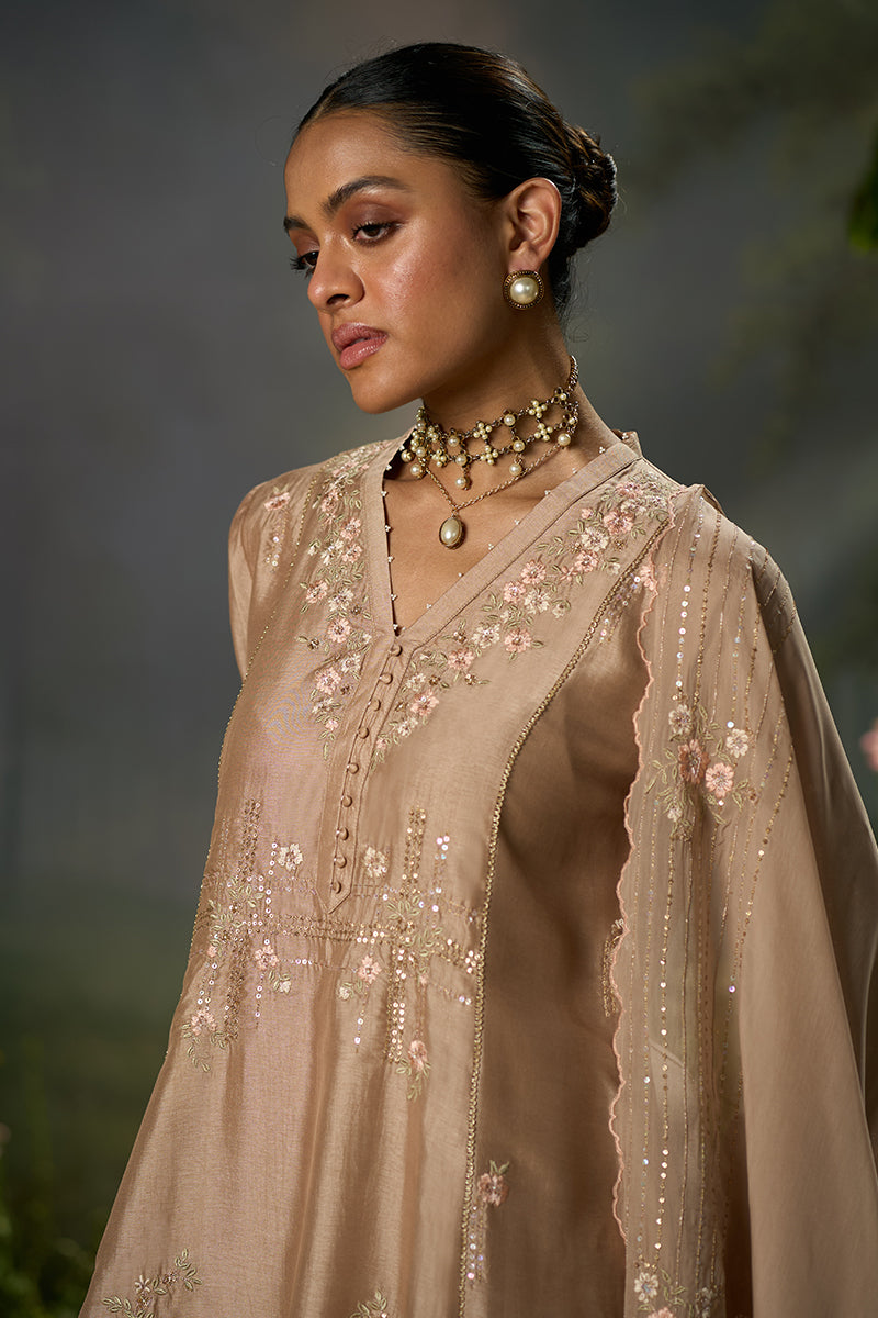 Ginger Root Festive Sharara-Kurta Set