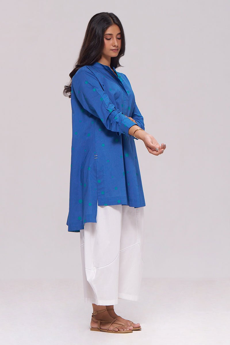 Denim Blue Pure Cotton Co-ord Set